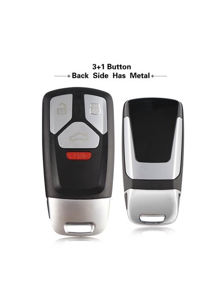 Choice 4 Buttons Remote Car Key Shell Fob Cover Case For Audi TT A4 A5 A4L S4...