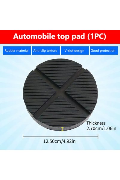 Choice 125mm SEAMETAL 3 Sizes Universal Rubber Jack Pad Support Pinch Weld Sl...