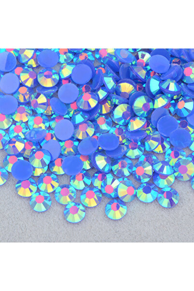 Choice 5mm 500pc A51JellySapphireAB JUNAO 4mm 5mm 6mm Jelly Pink AB Flatback ...