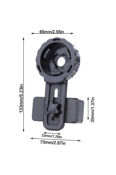 Choice CM-5 Spotting Scope Smartphone Camera Adapter Telescope Camera Adapter...