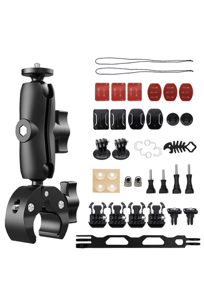 Choice Mount Bundle Kit 38 in 1 Motorcycle Accessories Mount Bundle Kit for I...