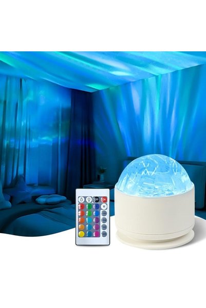 Choice northern lights Starry Sky Galaxy Northern Aurora/Water Ripple LED Nig...