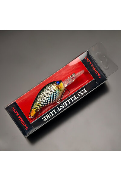 Choice FCP-647-B ANFS 1pc/3pcs Crankbait Lure, Realistic Design Artificial Fi...