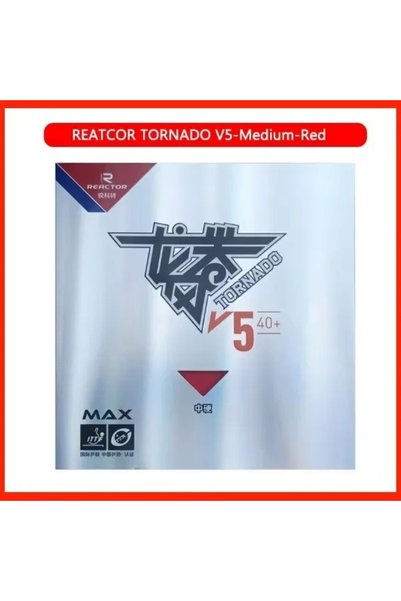 Choice red 1pcs REACTOR Tornado V5 Table Tennis Rubber Sticky Loop Attack Pin...