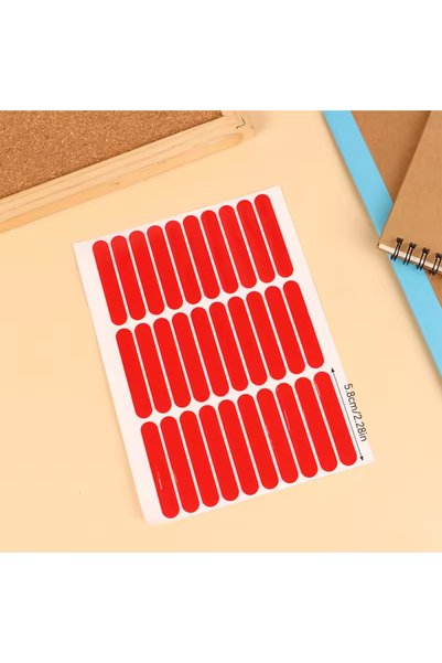 Choice1 30Pcs-Red LULAA Double-Sided Crystal Tape for Nail Art Nail Stickers ...