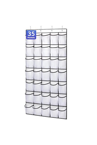 Choice 35 Pocket 35 Pocket Wall-mounted Sundries Shoe Organiser Closet Storag...