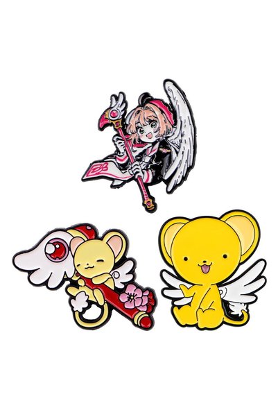 Choice 1 Yellow Magic Elf Enamel Pin Brooches For Women Lapel Pins Badge on B...