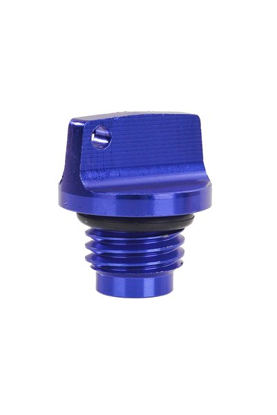 Choice3 Blue Universal CNC Oil Cover Motorcycle Oil Aluminum Alloy Cover Scre...