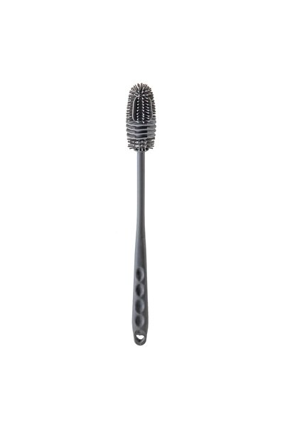 Choice Grey Long Handle Silicone Bottle Brush Cleaning Brush Kitchen Cleaning...