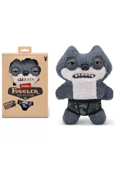 Choice4 SKETCHY SQUIRREL 23CM Fuggler Hairy Fuggs Love Ugly Monster Plushies ...