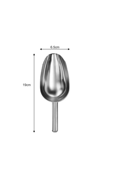 Choice3 S Size 1/3PCS Stainless Steel Ice Shovel Multifunctional Food Measuri...
