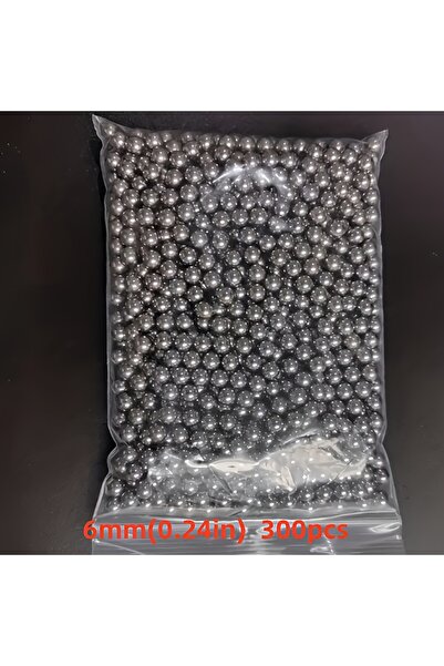 Choice 300pcs 300pcs 6mm (0.24") High Carbon Steel Balls Precision Plated Bea...