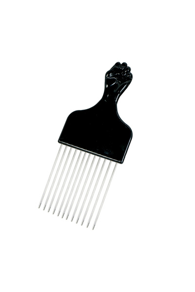 Choice K5-Black-02 2-in-1 Afro Hair Styling Set: Curl Sponge & Stainless Stee...