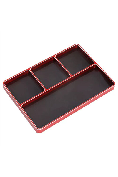 Choice Red Metal Frosted Magnetic Screw Tool Storage Box Tray Fit For RC Car ...