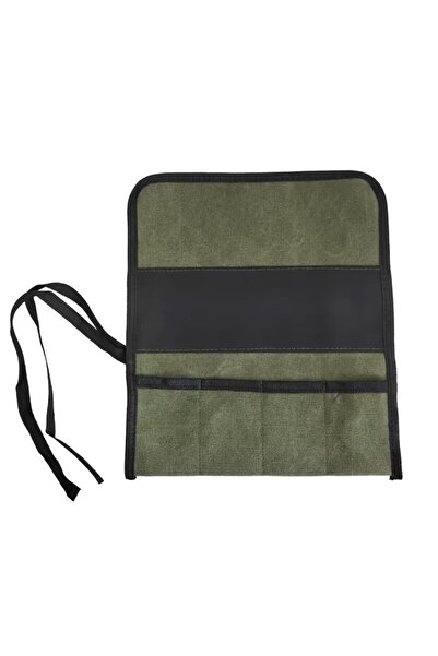 Choice Green - 1 pc Multiple Pocket Multi-Purpose Roll Up Tool Bag Oxford Clo...