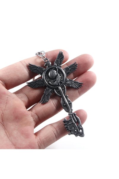 Choice Keychain Game Residents Evils 8 Village Keychain Vintage Six-Winged Un...