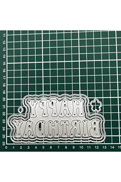 Choice3 WL1708 2025 New Happy Birthday Flower Metal Cutting Dies for Decoupag...