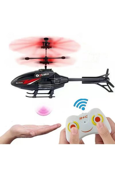 Choice Induction Helicopter Toy Room Charged Remote Control Small Aircraft Tr...