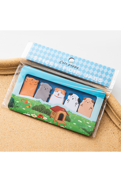 Choice1 Puppy E 150 Sheets/Pack Cartoon Animals Sticky Notes Capybara Panda C...
