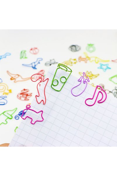 Choice Random Mix 20pcs 20Pcs Colourful Bookmark Holder Office Supplies Bookm...