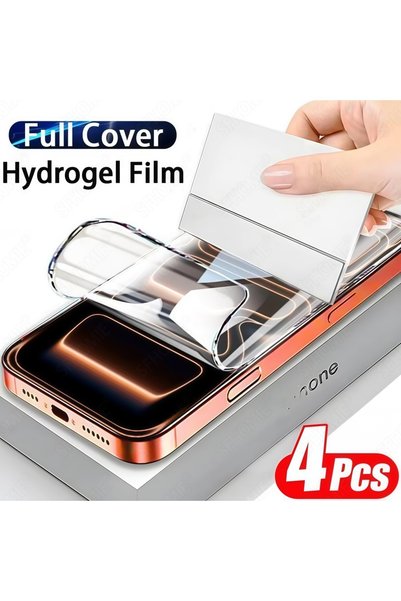 Choice22 iPhone17 Pro Max 4pcs HD Full Cover Hydrogel Film For iPhone 11 12 1...