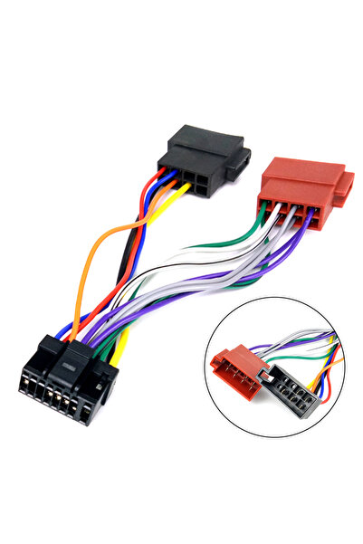 Choice 1 قطعة محول أسلاك راديو 16 دبوس لسيارة ألباين، محول أسلاك ISO للاتصال ...