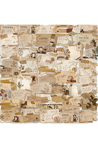 Choice3 50pcs-SLP286 50pcs Retro Cafe Cartoon Graffiti Stickers Skateboard Wa...