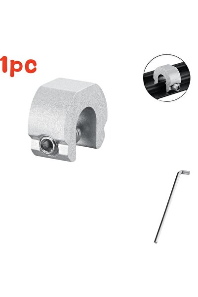 Choice7 1pc Silver New 3/5/10pcs Aluminum Alloy Window Lock Stopper Sliding D...