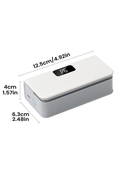 Choice1 White Magnetic Bag Sealing Machine 6 Level Portable Food Resealer Rec...