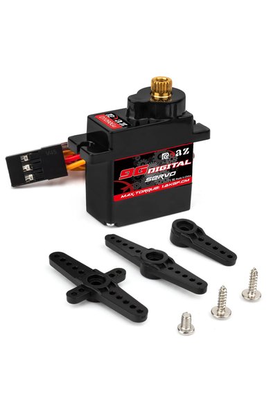 Choice1 Copper gear RCXAZ 9g Plastic/Iron/Copper Gear 1.6KG Digital Servo for...