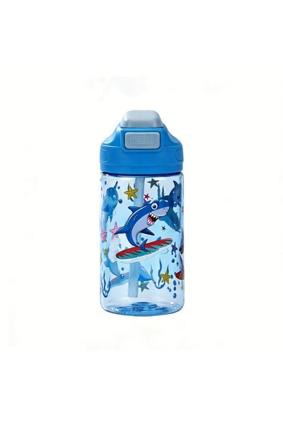 choice2 410ML C 410ml Dinosaur Water Bottle For Kids Water Sippy Cup With Sil...