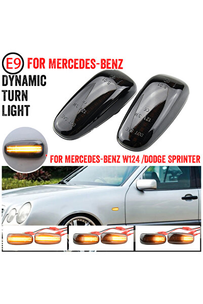 Choice Smoked black Dynamic LED Turn Signal Light For Mercedes-BENZ E-Class W...