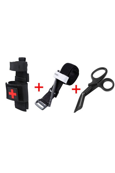 choice2 black suit Camping Equipment Outdoor Tourniquet Fast Hemostasis Medic...