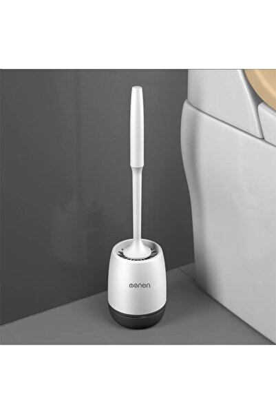 Choice Floorstanding Black MENGNI TPR Silicone Head Toilet Brush Wall Mounted...
