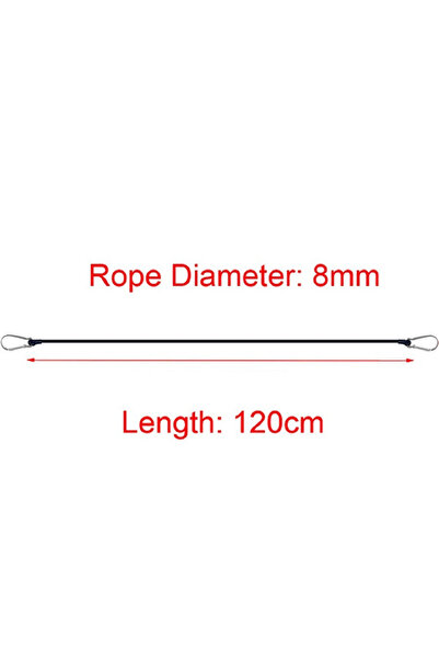 choice2 120cm 7 Types of Elastic Binding Straps Lightweight Outdoor Wear-resi...