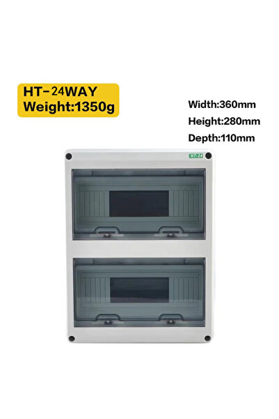 Choice1 HT24 HT-5/8/12/15/18/24 Plastic Distribution Box Waterproof MCB Box P...