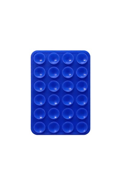 Choice6 Blue Double Side Silicone Suction Pad For Mobile Phone Fixture Suctio...
