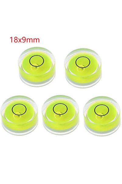 Choice D(18x9mm) 5pcs Mini Round Accuracy Bubble Level Bullseye Instrument Ho...