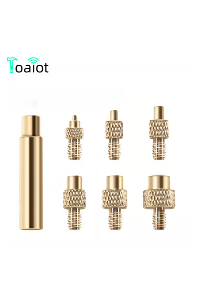 Choice Heat Insert Nut Iron Tip M2 M3 M4 M5 M6 M8 Brass Thread Embedded Kit H...