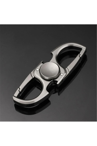 Choice Black Finger Spinner Fidget Hand Spinner Anti-Anxiety Toy Relieves Str...