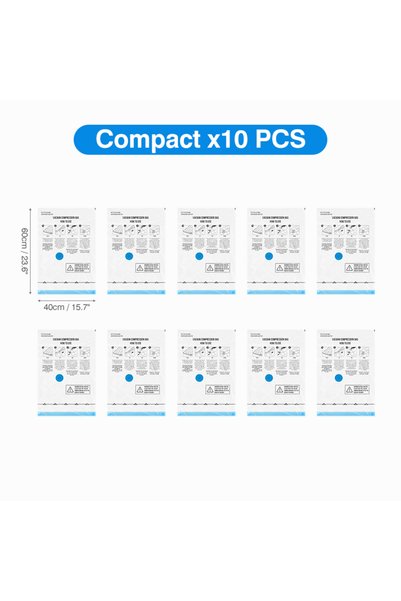 Choice only 10 Compact bags Cordless Electric Pump for Vacuum Storage Bags Tr...