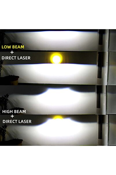 Choice White yellow 3.0Inch Led Projector Laser Lens Fog Lamp White Light 600...