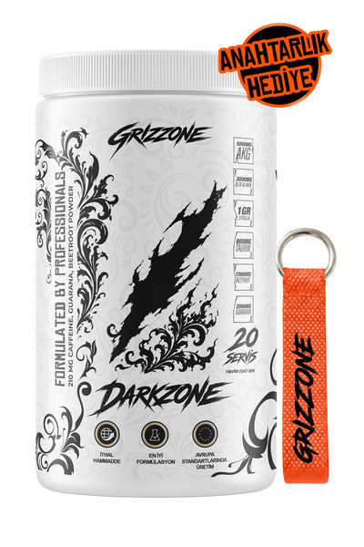 GRIZZONE Darkzone 400 Gr ( Enerji ) + Anahtarlık Hediyeli