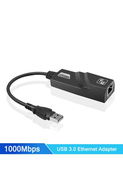 Choice بطاقة شبكة بأسلاك USB 3.0 من kebidumei بسرعة 1000 ميجابت في الثانية، ت...