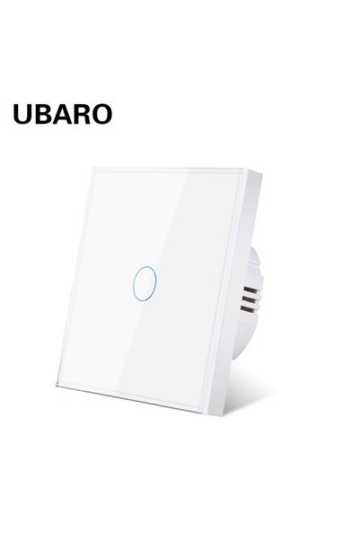 Choice EU Touch Switch ZS-WW01Y UBARO Eu Wall Touch Switch Luxury Glass Panel...