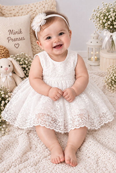 Harry&Millie Baby Girl Mevlüt Dress, Lace Wedding Dress, Baby Evening Dress, ...