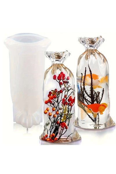 Choice One lucky bag bottle Lucky bag resin molds, DIY lucky bag home decorat...
