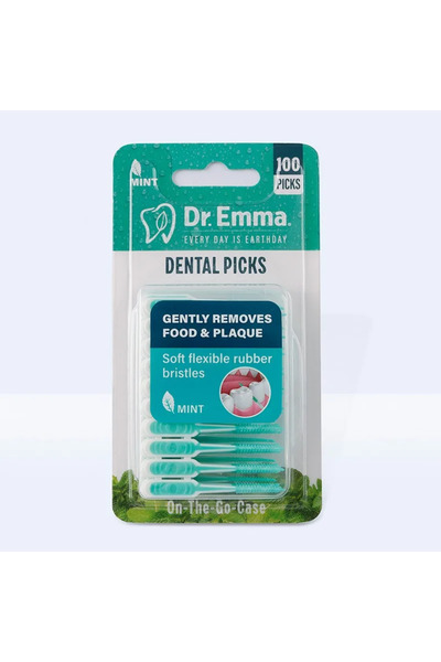 Choice1 Green Dr.EMMA Soft Silicone Interdental Brushes Orthodontic Gap Brush...