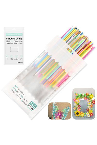 Choice4 15cm 22mixed 110pcs 320/160 Strands 2.5mm 3D Doodler Refill 25/30/32C...