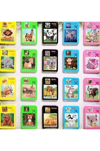 Choice 5 قطع - أحجية حيوانات لطيفة متحركة من بي بي بي، هدية عيد ميلاد، ألعاب ...